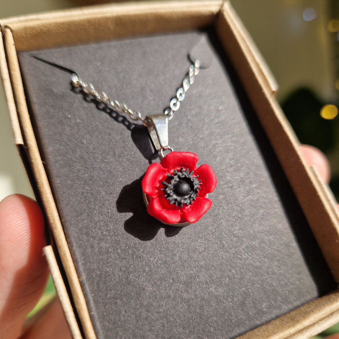 Poppy 20" Necklace - 30% to the Poppy Appeal