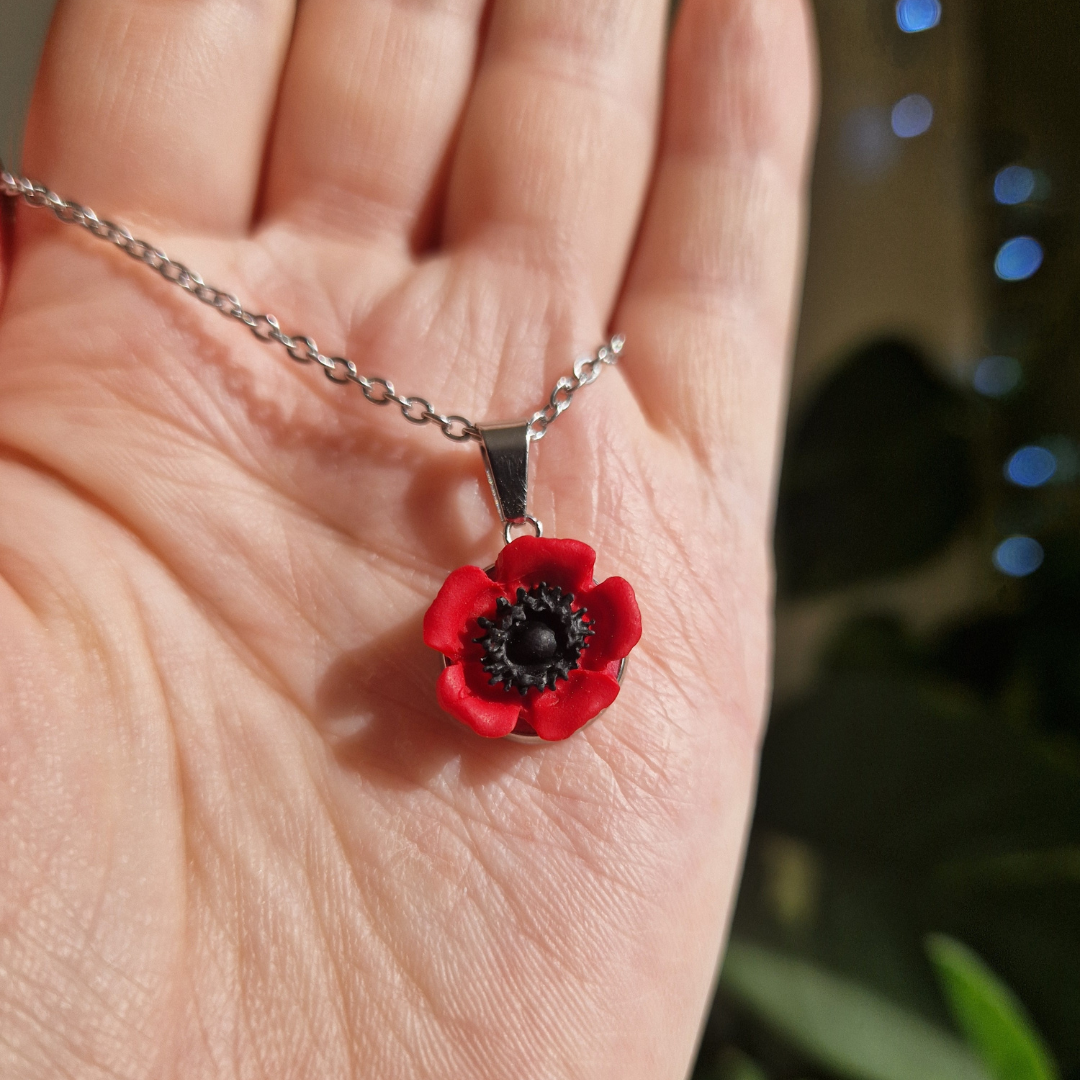 Poppy 20" Necklace - 30% to the Poppy Appeal