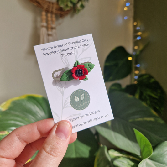 Poppy Brooch - 30% to the Poppy Appeal