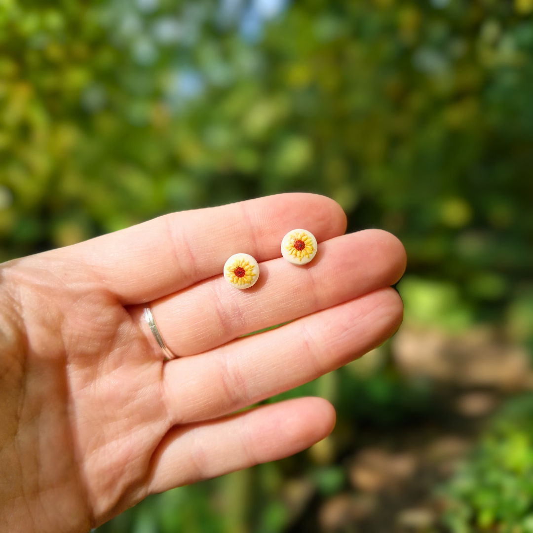 Sunflower Transfer Studs #2