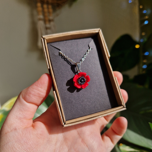 Poppy 20" Necklace - 30% to the Poppy Appeal