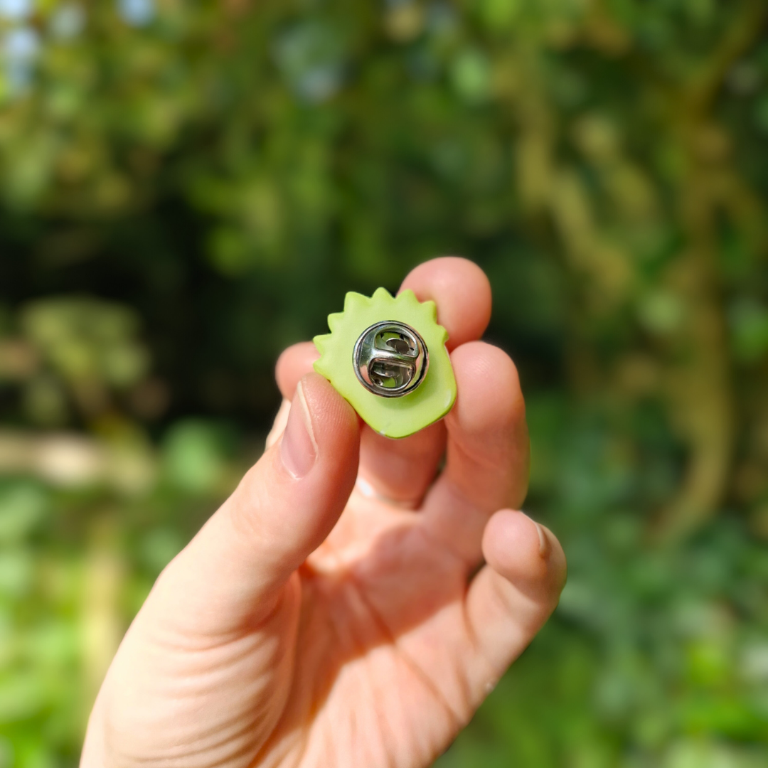 Sunflower Pot & Succulent Pin