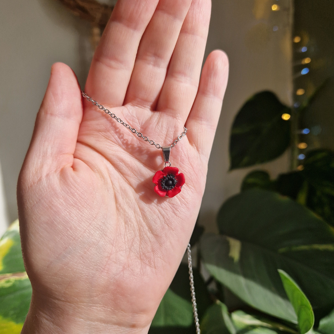 Poppy 20" Necklace - 30% to the Poppy Appeal