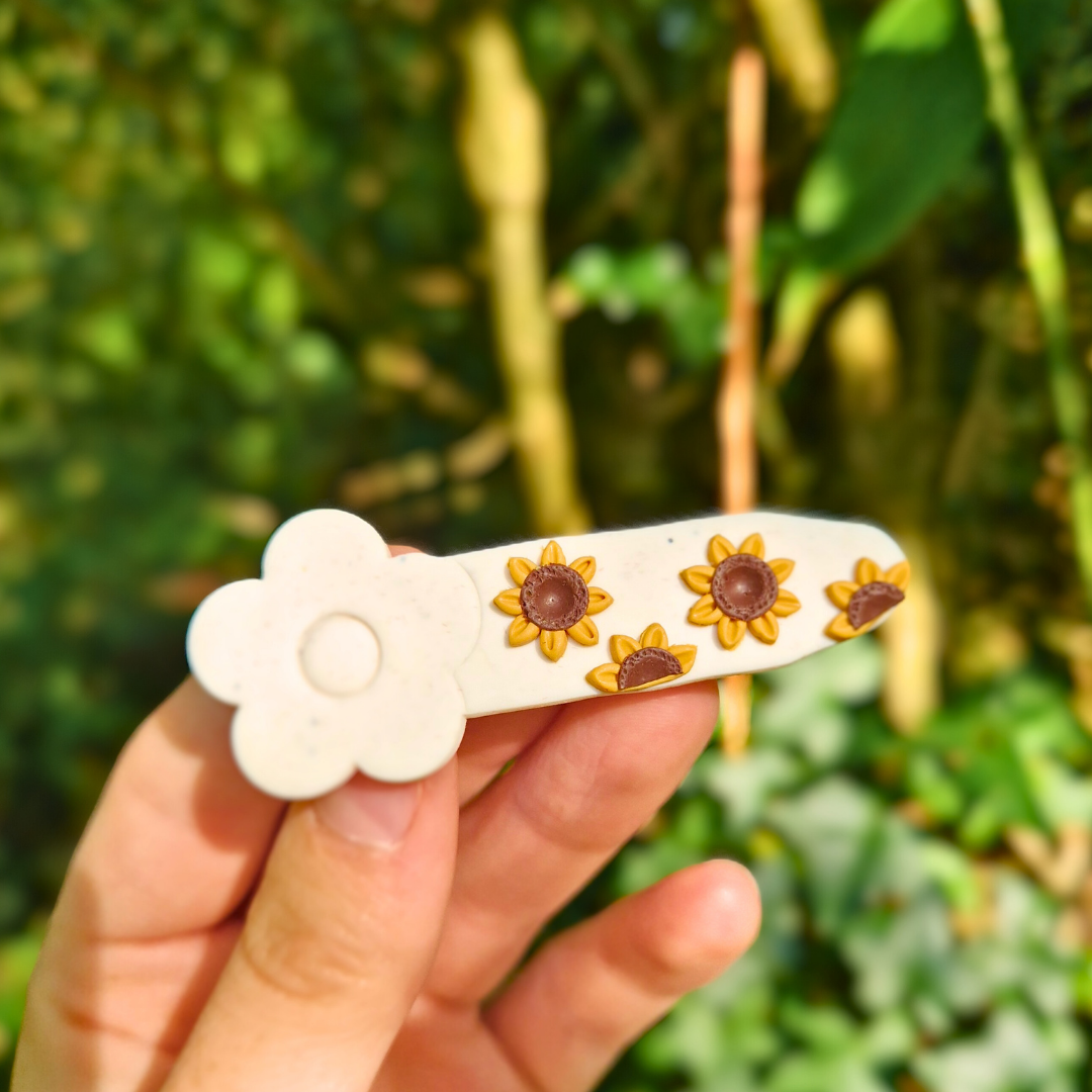 Sunflower Hair Clip