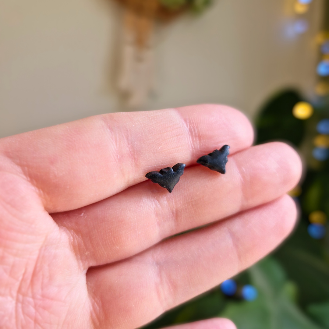 Teeny Bat Stud Earrings