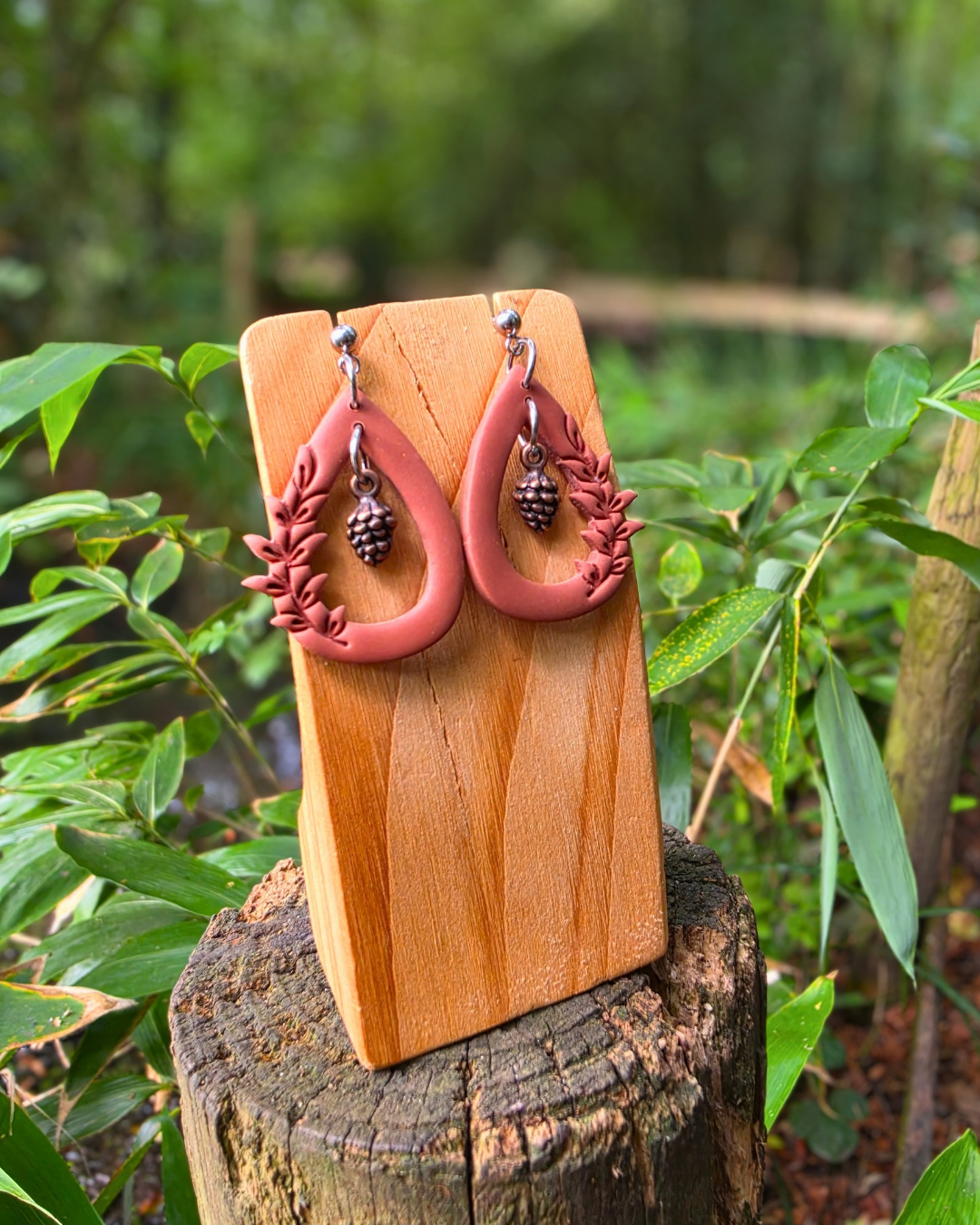 Autumn Foraging Drop Studs