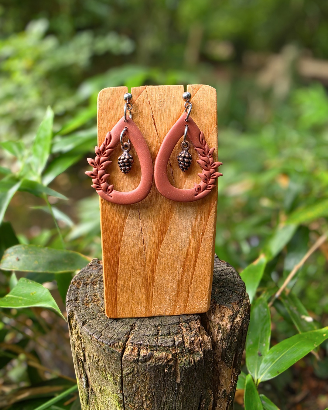 Autumn Foraging Drop Studs