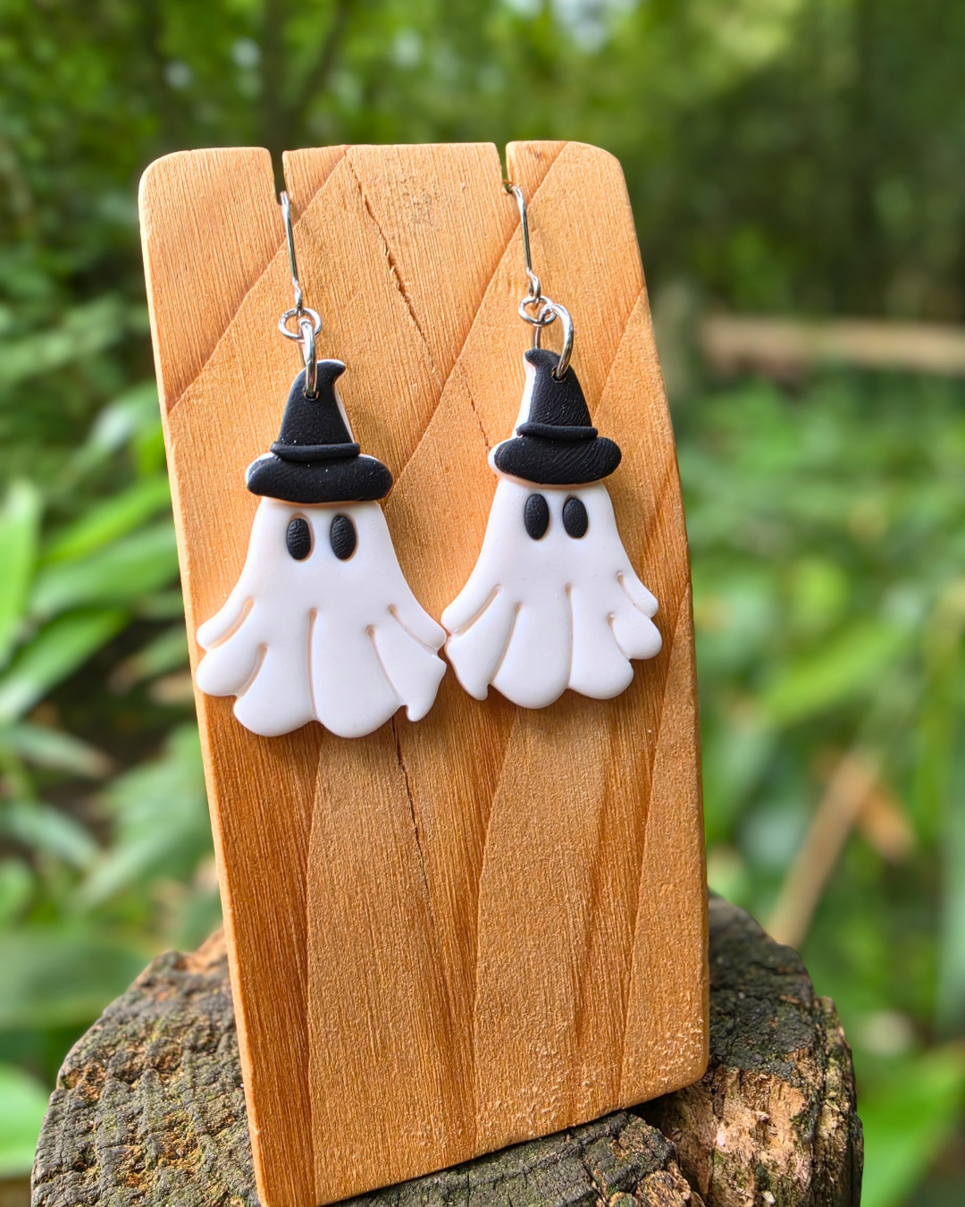 Witch Ghost Drop Earrings