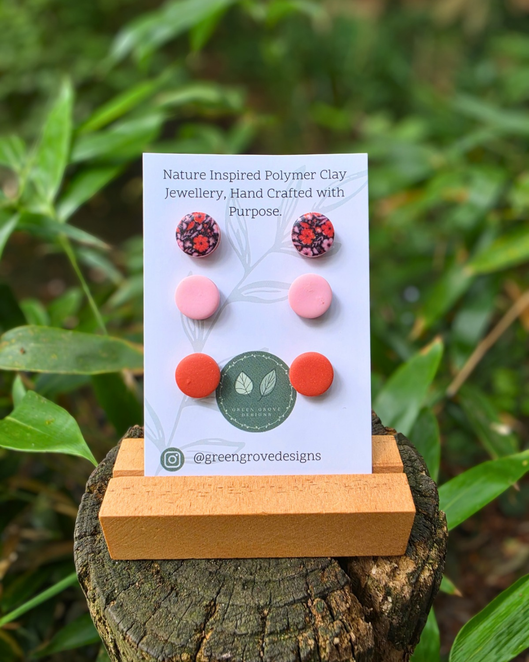 Autumn Florals Stud Pack