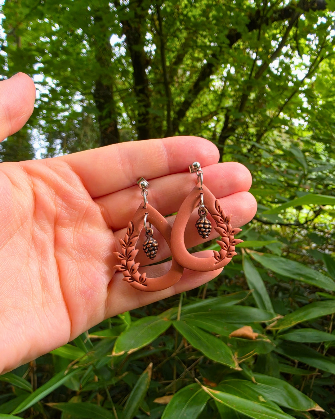 Autumn Foraging Drop Studs