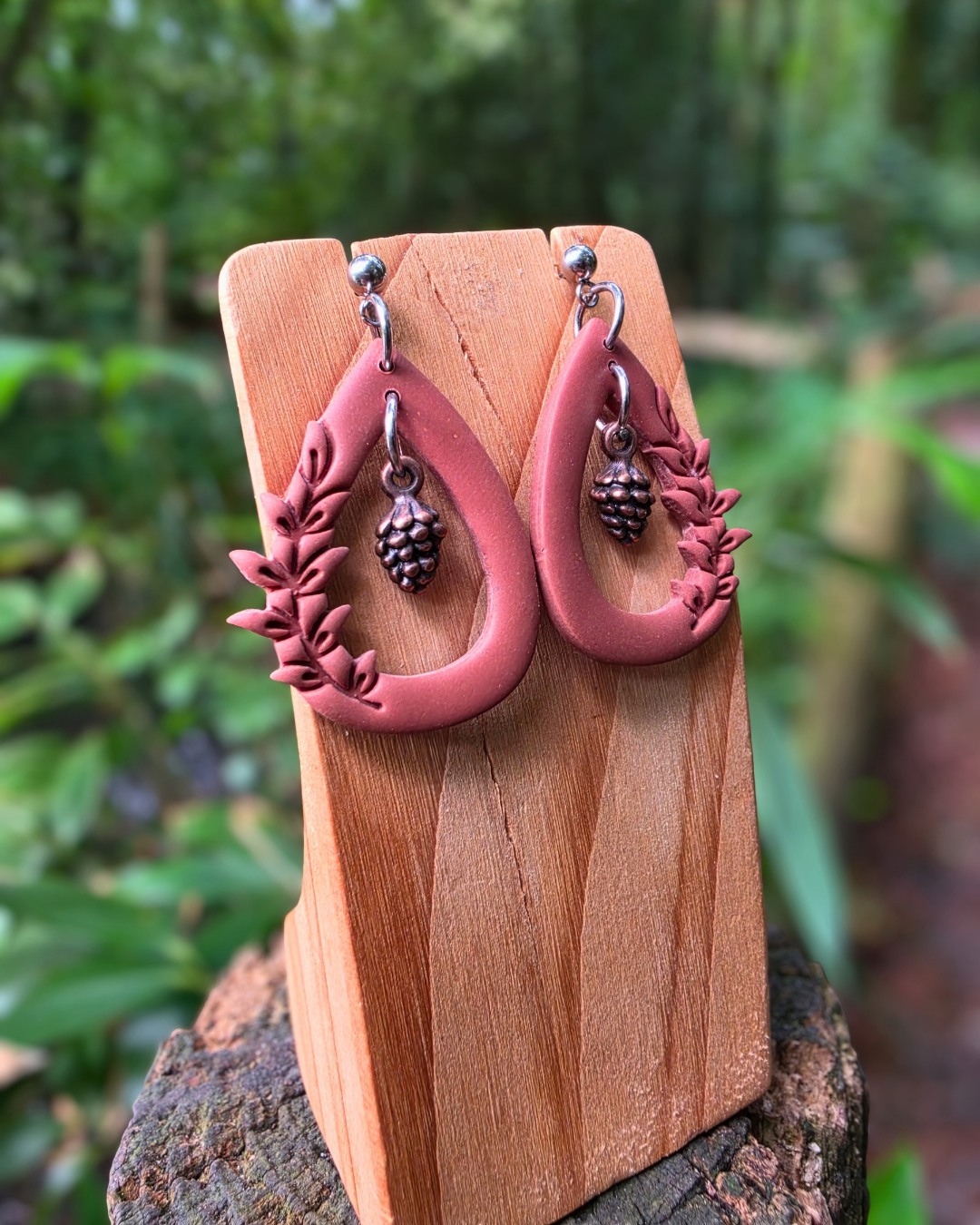 Autumn Foraging Drop Studs