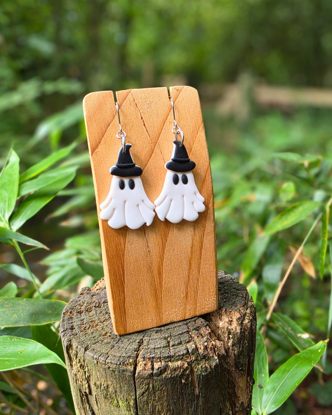 Witch Ghost Drop Earrings